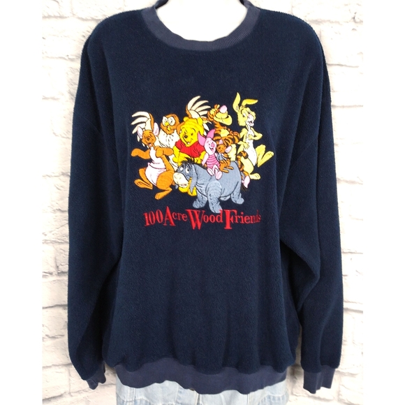 Disney Tops - Vintage Disney Pooh 100 Acre Wood Sweatshirt